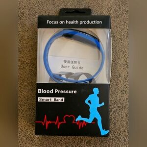 Focus on health‎ blood pressure smart band step counter waterproof watch new